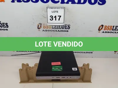 LOTE 317 - 01 CPU HP ELITE DESCK SEM FONTE.  (NO ESTADO EM QUE SE ENCONTRA. SUJEITO A AVARIAS OCULTAS/VISÍVEIS.) BD0080W