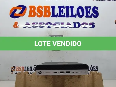 LOTE 328 - 01 CPU HP ELITE DESCK SEM FONTE.  (NO ESTADO EM QUE SE ENCONTRA. SUJEITO A AVARIAS OCULTAS/VISÍVEIS.) BD0082H