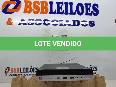 LOTE 327 - 01 CPU HP ELITE DESCK SEM FONTE.  (NO ESTADO EM QUE SE ENCONTRA. SUJEITO A AVARIAS OCULTAS/VISÍVEIS.) BD0550V