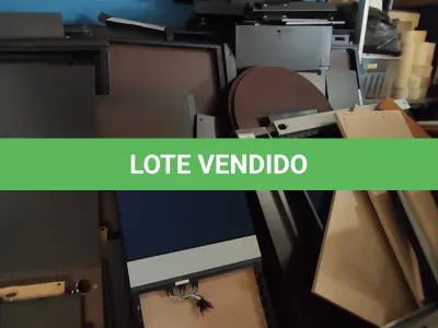 LOTE 094 - 01 LOTE COM MÓVEIS MODULARES. (NO ESTADO EM QUE SE ENCONTRA. SUJEITO A AVARIAS OCULTAS/VISÍVEIS.)