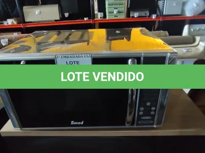 LOTE 156 - 01 MICRO-ONDAS SMAD 220VOLTS.  (NO ESTADO EM QUE SE ENCONTRA. SUJEITO A AVARIAS OCULTAS/VISÍVEIS.) BF8579N