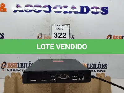 LOTE 322 - 01 CPU HP ELITE DESCK SEM FONTE (NO ESTADO EM QUE SE ENCONTRA. SUJEITO A AVARIAS OCULTAS/VISÍVEIS.) BD0559S