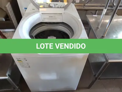 LOTE 130 - 01 LAVA ROUPA BRASTEMP 15KG 127VOLTS. (NO ESTADO EM QUE SE ENCONTRA. SUJEITO A AVARIAS OCULTAS/VISÍVEIS.) AV9913Y