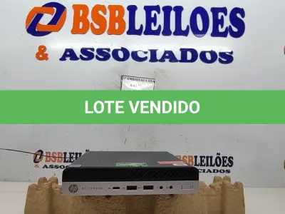 LOTE 284 - 01 CPU HP ELITE DESCK SEM FONTE.  (NO ESTADO EM QUE SE ENCONTRA. SUJEITO A AVARIAS OCULTAS/VISÍVEIS.) BD1048V