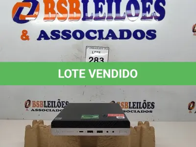 LOTE 283 - 01 CPU HP ELITE DESCK SEM FONTE.  (NO ESTADO EM QUE SE ENCONTRA. SUJEITO A AVARIAS OCULTAS/VISÍVEIS.) BD0546A