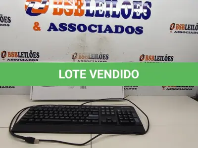 LOTE 287 - 01 TECLADO PARA COMPUTADORE. (NO ESTADO EM QUE SE ENCONTRA. SUJEITO A AVARIAS OCULTAS/VISÍVEIS.)