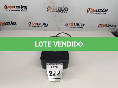 LOTE 222 - 01 ESTABILIZADOR APC. (NO ESTADO EM QUE SE ENCONTRA. SUJEITO A AVARIAS OCULTAS/VISÍVEIS.)