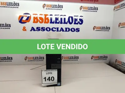 LOTE 140 - 01 CPU DELL CORE I5 COM 16GB DE RAM.  (NO ESTADO EM QUE SE ENCONTRA. SUJEITO A AVARIAS OCULTAS/VISÍVEIS.) SN 1CWQXK2