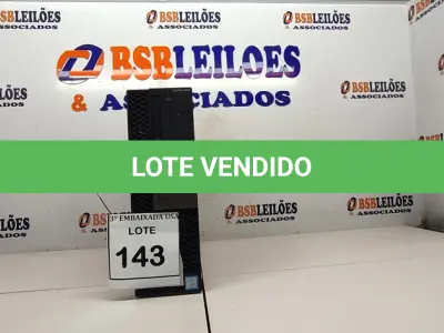 LOTE 143 - 01 CPU DELL CORE I5 COM 16GB DE RAM.  (NO ESTADO EM QUE SE ENCONTRA. SUJEITO A AVARIAS OCULTAS/VISÍVEIS.) SN 1CVCHL2