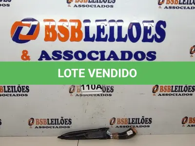 LOTE 110 - 01 FACA ARTESANAL AÇO INOX CABO DE CHIFRE BAINHA DE COURO LEGITIMO TAMANHO TOTAL 34CM PESO 290G JÁ AFIADA   (NOVO) (NO ESTADO) ATENÇÃO! FAZER A VISITAÇÃO ANTES DE ARREMATAR, NÃO SABEMOS SE FUNCIONA. LEILÃO NÃO TEM GARANTIA E NEM DEVOLUÇÃO, SUJEITO A POSSÍVEIS AVARIAS VISÍVEIS/OCULTAS E/OU AUSÊNCIA DE COMPONENTES.