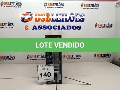 LOTE 140 - 01 CPU DELL CORE I5 COM 16GB DE RAM.  (NO ESTADO EM QUE SE ENCONTRA. SUJEITO A AVARIAS OCULTAS/VISÍVEIS.) SN 1CWQXK2