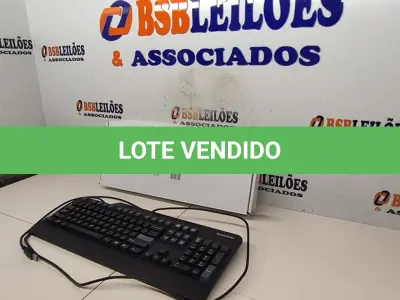 LOTE 287 - 01 TECLADO PARA COMPUTADORE. (NO ESTADO EM QUE SE ENCONTRA. SUJEITO A AVARIAS OCULTAS/VISÍVEIS.)