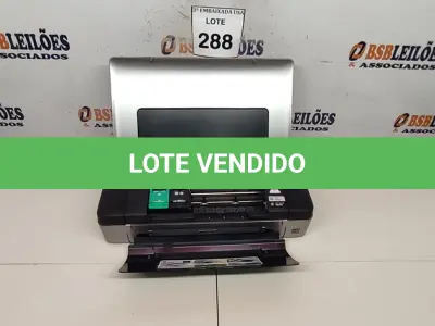 LOTE 288 - 01 PRINTER-HPCB368A. (NO ESTADO EM QUE SE ENCONTRA. SUJEITO A AVARIAS OCULTAS/VISÍVEIS.) CNBJM37066