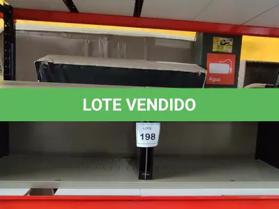 LOTE 198 - 01 ARMÁRIO SUSPENSO EM AÇO DUPLO. (NO ESTADO EM QUE SE ENCONTRA. SUJEITO A AVARIAS OCULTAS/VISÍVEIS.)