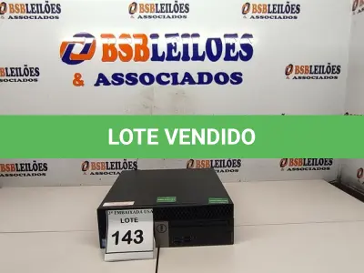 LOTE 143 - 01 CPU DELL CORE I5 COM 16GB DE RAM.  (NO ESTADO EM QUE SE ENCONTRA. SUJEITO A AVARIAS OCULTAS/VISÍVEIS.) SN 1CVCHL2