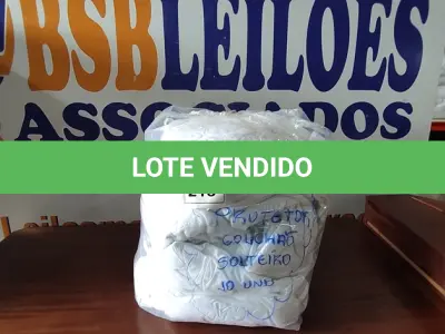 LOTE 215 - 10 PROTETORES PARA COLCHÃO DE SOLTEIRO. (NO ESTADO EM QUE SE ENCONTRA. SUJEITO A AVARIAS OCULTAS/VISÍVEIS.)