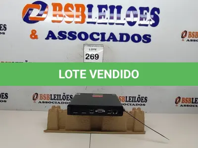 LOTE 269 - 01 CPU HP ELITE DESCK SEM FONTE.  (NO ESTADO EM QUE SE ENCONTRA. SUJEITO A AVARIAS OCULTAS/VISÍVEIS.) BD0078M