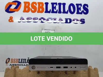 LOTE 283 - 01 CPU HP ELITE DESCK SEM FONTE.  (NO ESTADO EM QUE SE ENCONTRA. SUJEITO A AVARIAS OCULTAS/VISÍVEIS.) BD0546A