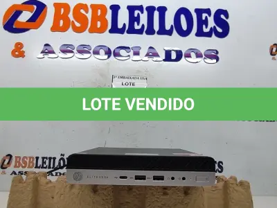 LOTE 290 - 01 CPU HP ELITE DESCK SEM FONTE. (NO ESTADO EM QUE SE ENCONTRA. SUJEITO A AVARIAS OCULTAS/VISÍVEIS.) BD1072G