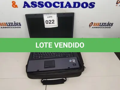 LOTE 022 - 01 NOTEBOOK COMPAQ 6710B MARCA HP SEM FONTE COM CASE. (NO ESTADO) ATENÇÃO! FAZER A VISITAÇÃO ANTES DE ARREMATAR, NÃO SABEMOS SE FUNCIONA, LEILÃO NÃO TEM GARANTIA E NEM DEVOLUÇÃO, SUJEITO A POSSÍVEIS AVARIAS VISÍVEIS/OCULTAS E/OU AUSÊNCIA DE COMPONENTES.
