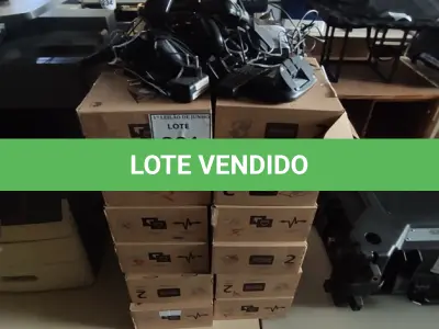 LOTE 261 - 01 LOTE COM GRANDES QUANTIDADES DE APARELHOS TELEFÔNICOS MARCAS E MODELOS DIVERSOS. (NO ESTADO) ATENÇÃO! FAZER A VISITAÇÃO ANTES DE ARREMATAR, NÃO SABEMOS SE FUNCIONA, LEILÃO NÃO TEM GARANTIA E NEM DEVOLUÇÃO, SUJEITO A POSSÍVEIS AVARIAS VISÍVEIS/OCULTAS E/OU AUSÊNCIA DE COMPONENTES.