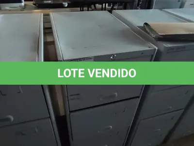 LOTE 130 - 01 ARQUIVO DE AÇO 04 GAVETAS. (NO ESTADO) ATENÇÃO! FAZER A VISITAÇÃO ANTES DE ARREMATAR, NÃO SABEMOS SE FUNCIONA, LEILÃO NÃO TEM GARANTIA E NEM DEVOLUÇÃO, SUJEITO A POSSÍVEIS AVARIAS VISÍVEIS/OCULTAS E/OU AUSÊNCIA DE COMPONENTES.