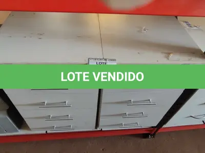 LOTE 141 - 02 GAVETEIROS DE ESCRITÓRIO. (NO ESTADO) ATENÇÃO! FAZER A VISITAÇÃO ANTES DE ARREMATAR, NÃO SABEMOS SE FUNCIONA, LEILÃO NÃO TEM GARANTIA E NEM DEVOLUÇÃO, SUJEITO A POSSÍVEIS AVARIAS VISÍVEIS/OCULTAS E/OU AUSÊNCIA DE COMPONENTES.