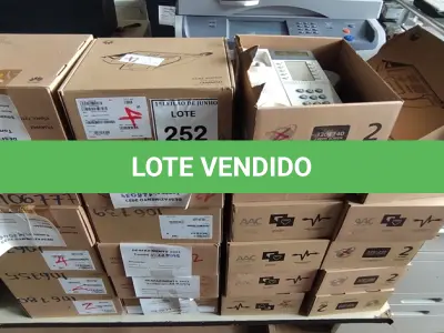 LOTE 252 - 23 APARELHOS TELEFÔNICOS MARCA ERICSSON. (NO ESTADO) ATENÇÃO! FAZER A VISITAÇÃO ANTES DE ARREMATAR, NÃO SABEMOS SE FUNCIONA, LEILÃO NÃO TEM GARANTIA E NEM DEVOLUÇÃO, SUJEITO A POSSÍVEIS AVARIAS VISÍVEIS/OCULTAS E/OU AUSÊNCIA DE COMPONENTES.