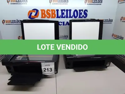 LOTE 213 - 02 IMPRESSORAS TX410 EPSON. (NO ESTADO) ATENÇÃO! FAZER A VISITAÇÃO ANTES DE ARREMATAR, NÃO SABEMOS SE FUNCIONA, LEILÃO NÃO TEM GARANTIA E NEM DEVOLUÇÃO, SUJEITO A POSSÍVEIS AVARIAS VISÍVEIS/OCULTAS E/OU AUSÊNCIA DE COMPONENTES.