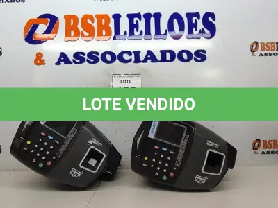LOTE 109 - 02 RELÓGIOS DE PONTO. (NO ESTADO) ATENÇÃO! FAZER A VISITAÇÃO ANTES DE ARREMATAR, NÃO SABEMOS SE FUNCIONA, LEILÃO NÃO TEM GARANTIA E NEM DEVOLUÇÃO, SUJEITO A POSSÍVEIS AVARIAS VISÍVEIS/OCULTAS E/OU AUSÊNCIA DE COMPONENTES.