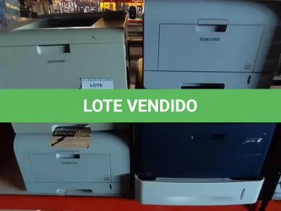 LOTE 124 - 04 IMPRESSORAS, SENDO 03 MODELOS ML 3561ND, ML3471 MARCA SAMSUNG E 01 IMPRESSORA MULTIFUNCIONAL PHASER 4600 MARCAS XEROX. (NO ESTADO) ATENÇÃO! FAZER A VISITAÇÃO ANTES DE ARREMATAR, NÃO SABEMOS SE FUNCIONA, LEILÃO NÃO TEM GARANTIA E NEM DEVOLUÇÃO, SUJEITO A POSSÍVEIS AVARIAS VISÍVEIS/OCULTAS E/OU AUSÊNCIA DE COMPONENTES.