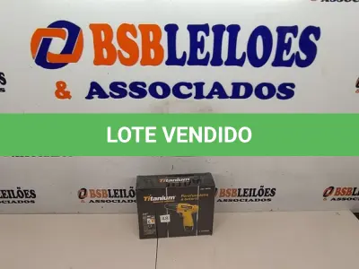 LOTE 010 - 01 PARAFUSADEIRA A BATERIA 12V 2BITS E CARREGADOR  (NOVO) (NO ESTADO) ATENÇÃO! FAZER A VISITAÇÃO ANTES DE ARREMATAR, NÃO SABEMOS SE FUNCIONA. LEILÃO NÃO TEM GARANTIA E NEM DEVOLUÇÃO, SUJEITO A POSSÍVEIS AVARIAS VISÍVEIS/OCULTAS E/OU AUSÊNCIA DE COMPONENTES.