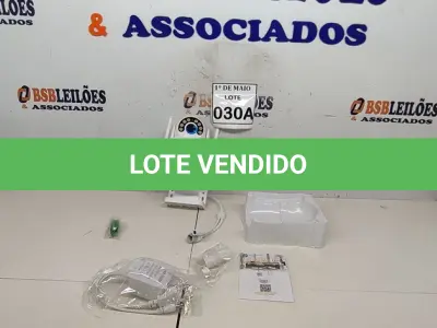 LOTE 030 - 01 CÂMERA DUPLA IP WIFI INTELIGENTE EXTERNA APPS YOOSEE ALTO FALANTE MICROFONE GIRA 360GRAUS COM LEDES BRANCO FOTOSSENSÍVEL 1080P   (NOVO) (NO ESTADO) ATENÇÃO! FAZER A VISITAÇÃO ANTES DE ARREMATAR, NÃO SABEMOS SE FUNCIONA. LEILÃO NÃO TEM GARANTIA E NEM DEVOLUÇÃO, SUJEITO A POSSÍVEIS AVARIAS VISÍVEIS/OCULTAS E/OU AUSÊNCIA DE COMPONENTES.