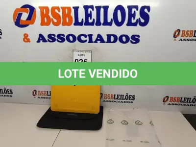 LOTE 025 - 01 TABLET SEM FONTE COM CASE MARCA POSITIVO. ATENÇÃO! FAZER A VISITAÇÃO ANTES DE ARREMATAR, NÃO SABEMOS SE FUNCIONA, LEILÃO NÃO TEM GARANTIA E NEM DEVOLUÇÃO, SUJEITO A POSSÍVEIS AVARIAS VISÍVEIS/OCULTAS E/OU AUSÊNCIA DE COMPONENTES.