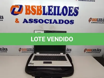 LOTE 069 - 01 NOTEBOOK MODELO FT02 19V MARCA DATEN SEM CARREGADOR COM CASE. (NO ESTADO) ATENÇÃO! FAZER A VISITAÇÃO ANTES DE ARREMATAR, NÃO SABEMOS SE FUNCIONA, LEILÃO NÃO TEM GARANTIA E NEM DEVOLUÇÃO, SUJEITO A POSSÍVEIS AVARIAS VISÍVEIS/OCULTAS E/OU AUSÊNCIA DE COMPONENTES.