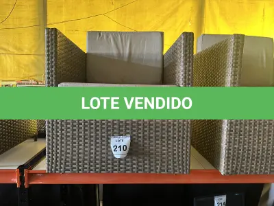LOTE 210 - 01 POLTRONA DE JARDIM. (NO ESTADO EM QUE SE ENCONTRA. SUJEITO A AVARIAS OCULTAS/VISÍVEIS.) BH1539Y