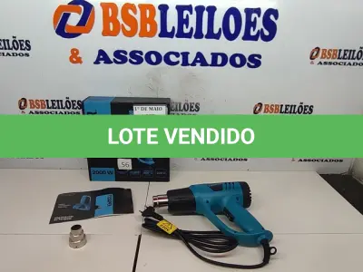 LOTE 230 - 01 SOPRADOR TÉRMICO 220V DUAS VELOCIDADES 1BICO 2000W  (NOVO) (NO ESTADO) ATENÇÃO! FAZER A VISITAÇÃO ANTES DE ARREMATAR, NÃO SABEMOS SE FUNCIONA. LEILÃO NÃO TEM GARANTIA E NEM DEVOLUÇÃO, SUJEITO A POSSÍVEIS AVARIAS VISÍVEIS/OCULTAS E/OU AUSÊNCIA DE COMPONENTES.