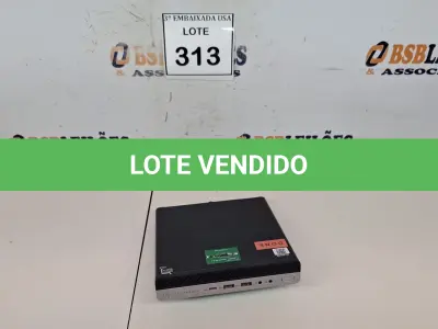 LOTE 313 - 01 CPU HP ELITE DESCK SEM FONTE.  (NO ESTADO EM QUE SE ENCONTRA. SUJEITO A AVARIAS OCULTAS/VISÍVEIS.) BD0081M