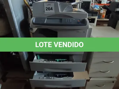LOTE 264 - 01 IMPRESSORA MULTIFUNCIONAL 6555NX MARCA SAMSUNG E 01 SCANNER. (NO ESTADO) ATENÇÃO! FAZER A VISITAÇÃO ANTES DE ARREMATAR, NÃO SABEMOS SE FUNCIONA, LEILÃO NÃO TEM GARANTIA E NEM DEVOLUÇÃO, SUJEITO A POSSÍVEIS AVARIAS VISÍVEIS/OCULTAS E/OU AUSÊNCIA DE COMPONENTES.