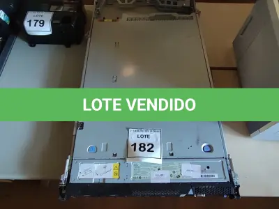LOTE 182 - 01 GABINETE SERVIDOR MARCA IBM. (NO ESTADO) A TENÇÃO! FAZER A VISITAÇÃO ANTES DE ARREMATAR, NÃO SABEMOS SE FUNCIONA, LEILÃO NÃO TEM GARANTIA E NEM DEVOLUÇÃO, SUJEITO A POSSÍVEIS AVARIAS VISÍVEIS/OCULTAS E/OU AUSÊNCIA DE COMPONENTES.