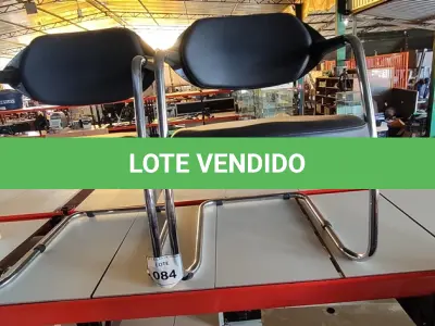 LOTE 084 - 02 CADEIRAS PARA ESCRITÓRIO PÉS FIXOS. (NO ESTADO) ATENÇÃO! FAZER A VISITAÇÃO ANTES DE ARREMATAR, NÃO SABEMOS SE FUNCIONA, LEILÃO NÃO TEM GARANTIA E NEM DEVOLUÇÃO, SUJEITO A POSSÍVEIS AVARIAS VISÍVEIS/OCULTAS E/OU AUSÊNCIA DE COMPONENTES.