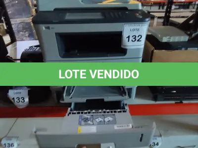 LOTE 132 - 01 IMPRESSORA MULTIFUNCIONAL SCX-5835NX SAMSUNG. (NO ESTADO) ATENÇÃO! FAZER A VISITAÇÃO ANTES DE ARREMATAR, NÃO SABEMOS SE FUNCIONA, LEILÃO NÃO TEM GARANTIA E NEM DEVOLUÇÃO, SUJEITO A POSSÍVEIS AVARIAS VISÍVEIS/OCULTAS E/OU AUSÊNCIA DE COMPONENTES.