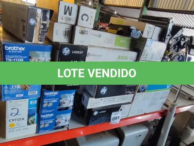 LOTE 091 - 01 LOTE COM GRANDE QUANTIDADE DE TONNERS DE DIVERSAS MARCAS E MODELOS. (NO ESTADO) ATENÇÃO! FAZER A VISITAÇÃO ANTES DE ARREMATAR, NÃO SABEMOS SE FUNCIONA, LEILÃO NÃO TEM GARANTIA E NEM DEVOLUÇÃO, SUJEITO A POSSÍVEIS AVARIAS VISÍVEIS/OCULTAS E/OU AUSÊNCIA DE COMPONENTES.