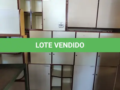 LOTE 158 - 05 ARMÁRIOS DE ESCRITÓRIO E 02 PRATELEIRAS. (NO ESTADO) ATENÇÃO! FAZER A VISITAÇÃO ANTES DE ARREMATAR, NÃO SABEMOS SE FUNCIONA, LEILÃO NÃO TEM GARANTIA E NEM DEVOLUÇÃO, SUJEITO A POSSÍVEIS AVARIAS VISÍVEIS/OCULTAS E/OU AUSÊNCIA DE COMPONENTES.