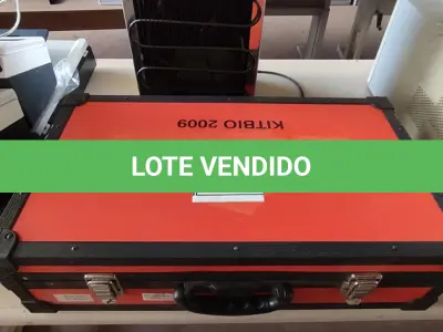 LOTE 243 - 01 KIT DE LEITOR BIOMÉTRICO 2009. (NO ESTADO) ATENÇÃO! FAZER A VISITAÇÃO ANTES DE ARREMATAR, NÃO SABEMOS SE FUNCIONA, LEILÃO NÃO TEM GARANTIA E NEM DEVOLUÇÃO, SUJEITO A POSSÍVEIS AVARIAS VISÍVEIS/OCULTAS E/OU AUSÊNCIA DE COMPONENTES.