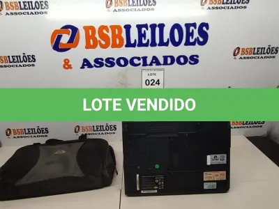 LOTE 024 - 01 NOTEBOOK SEM FONTE COM CASE MARCA DATEN. ATENÇÃO! FAZER A VISITAÇÃO ANTES DE ARREMATAR, NÃO SABEMOS SE FUNCIONA, LEILÃO NÃO TEM GARANTIA E NEM DEVOLUÇÃO, SUJEITO A POSSÍVEIS AVARIAS VISÍVEIS/OCULTAS E/OU AUSÊNCIA DE COMPONENTES.