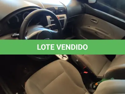 LOTE 446 - 01 KIA/PICANTO EX 3  1.0  L A GASOLINA;  NA COR PRETA; ANO 2010/2011. (NO ESTADO)