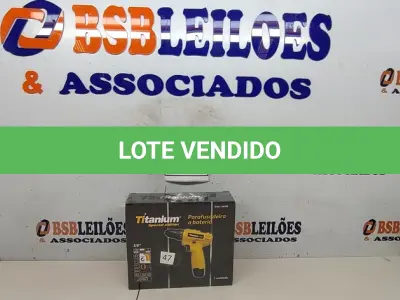 LOTE 260 - 01 PARAFUSADEIRA A BATERIA 12V 2BITS E CARREGADOR  (NOVO) (NO ESTADO) ATENÇÃO! FAZER A VISITAÇÃO ANTES DE ARREMATAR, NÃO SABEMOS SE FUNCIONA. LEILÃO NÃO TEM GARANTIA E NEM DEVOLUÇÃO, SUJEITO A POSSÍVEIS AVARIAS VISÍVEIS/OCULTAS E/OU AUSÊNCIA DE COMPONENTES.