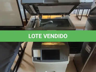 LOTE 214 - 01 IMPRESSORAS MULTIFUNCIONAL X656DN LEXMARK. (NO ESTADO) ATENÇÃO! FAZER A VISITAÇÃO ANTES DE ARREMATAR, NÃO SABEMOS SE FUNCIONA, LEILÃO NÃO TEM GARANTIA E NEM DEVOLUÇÃO, SUJEITO A POSSÍVEIS AVARIAS VISÍVEIS/OCULTAS E/OU AUSÊNCIA DE COMPONENTES.