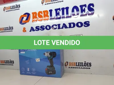LOTE 115 - 01 CHAVE DE IMPACTO/PARAFUSADEIRA DE TORQUE DUAS BATERIAS 21V 380NN COM MALETA E VÁRIOS ACESSÓRIOS  (NOVO) (NO ESTADO) ATENÇÃO! FAZER A VISITAÇÃO ANTES DE ARREMATAR, NÃO SABEMOS SE FUNCIONA. LEILÃO NÃO TEM GARANTIA E NEM DEVOLUÇÃO, SUJEITO A POSSÍVEIS AVARIAS VISÍVEIS/OCULTAS E/OU AUSÊNCIA DE COMPONENTES.